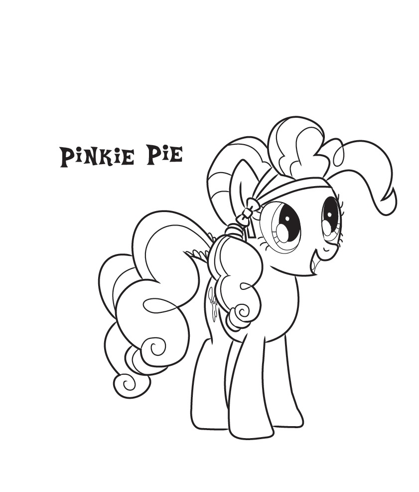 mlp pinkie pie crystal pony coloring pages - photo #44