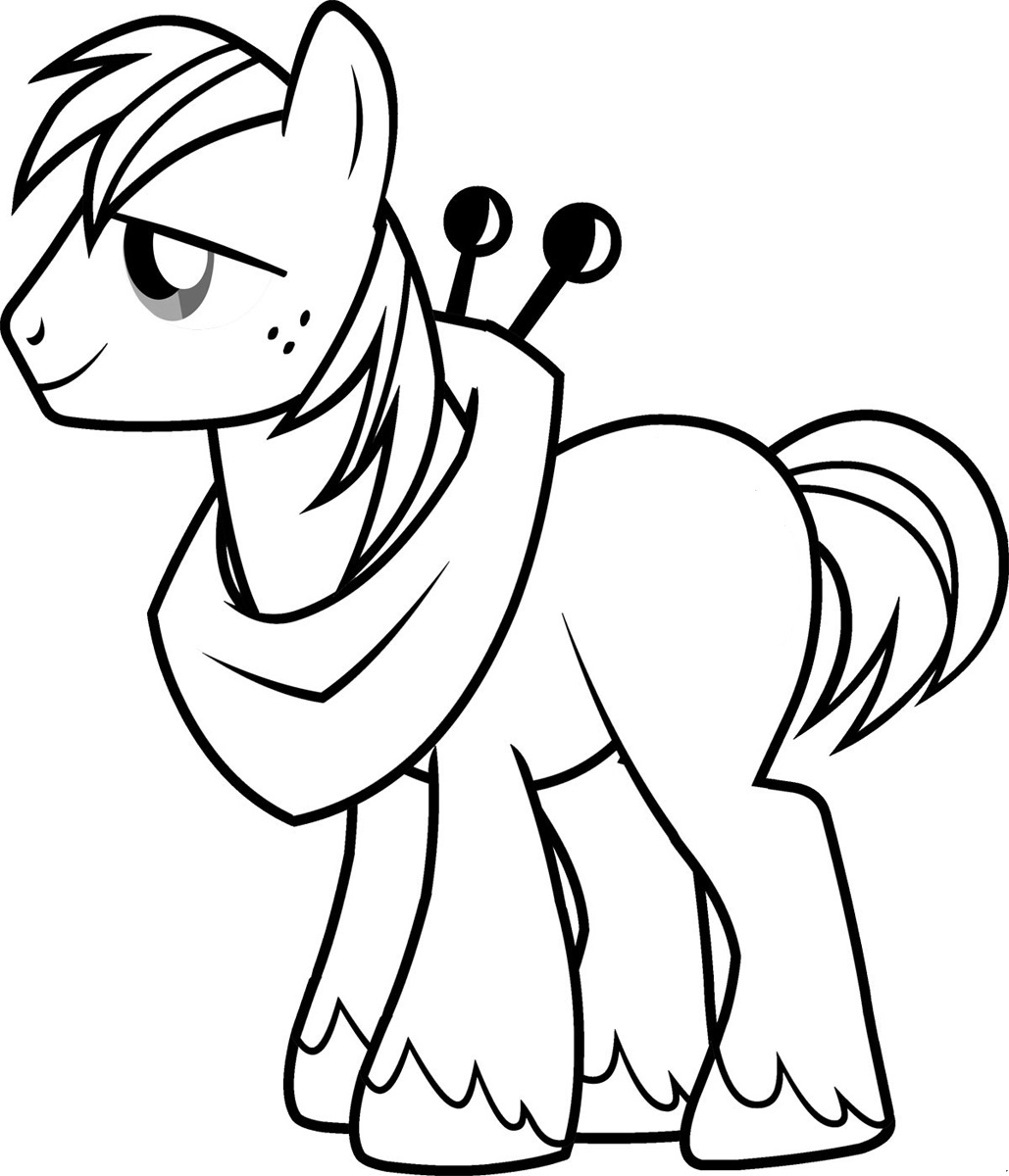 Ponies from Ponyville coloring pages, free printable ...