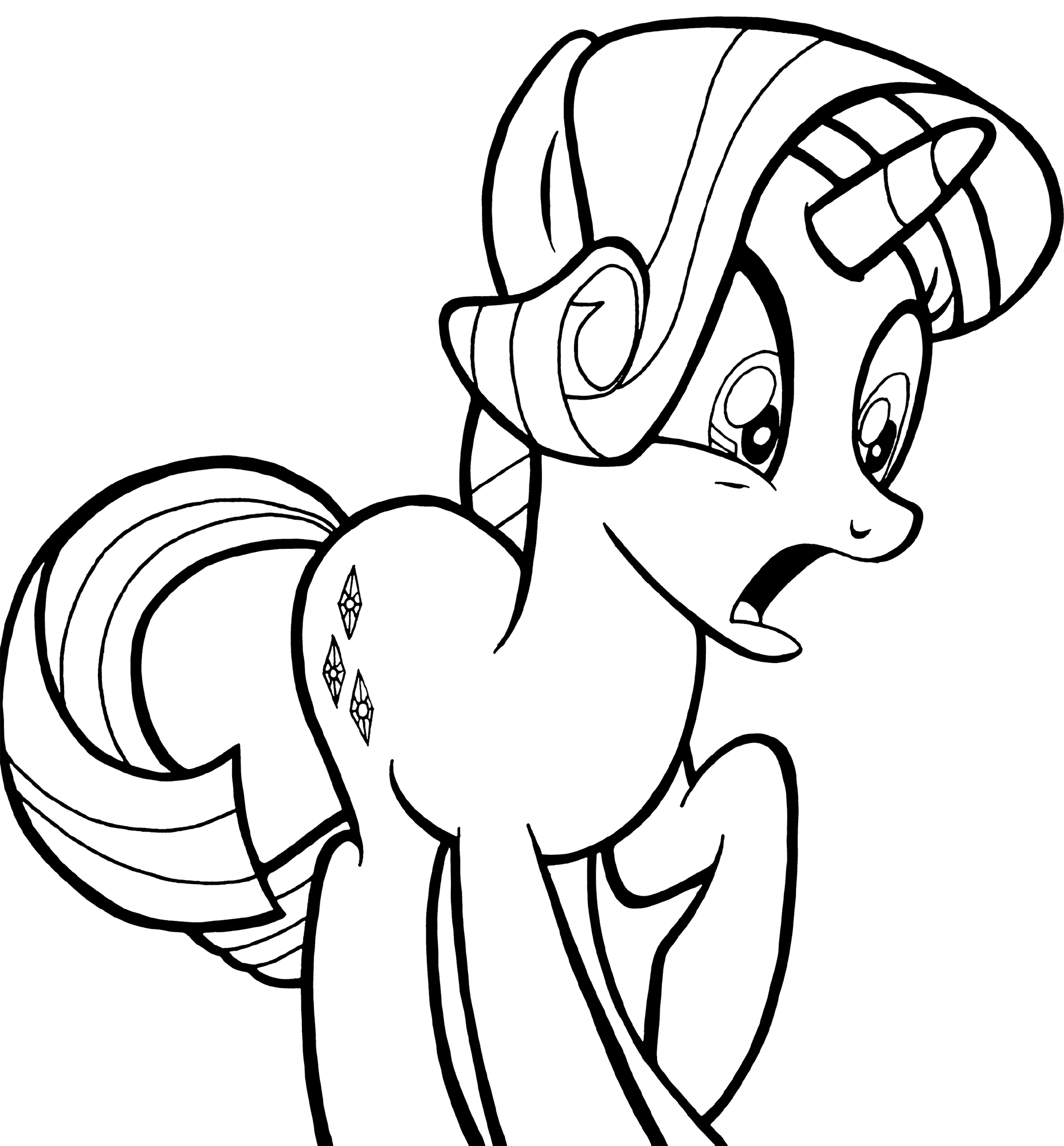 Printable Coloring Pages For My Little Pony / Print & Download My