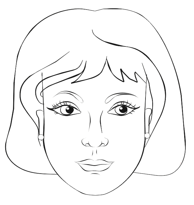 Mother portrait coloring pages to print for free