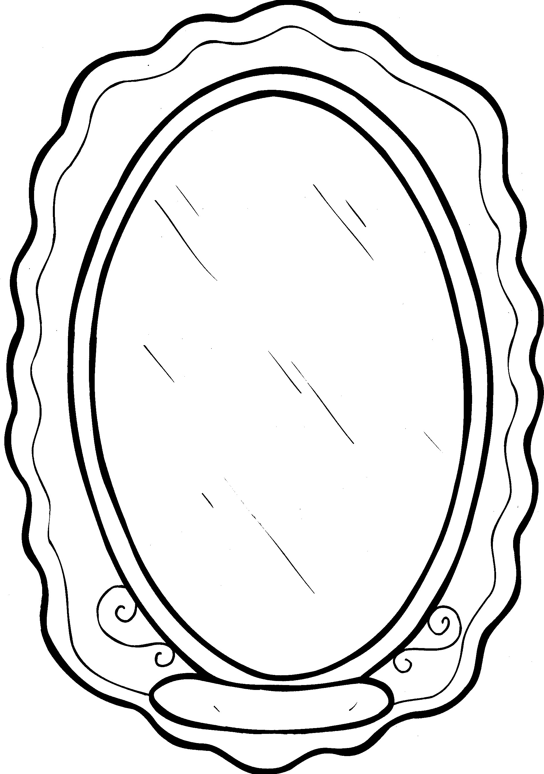 Mirror coloring pages to download and print for free