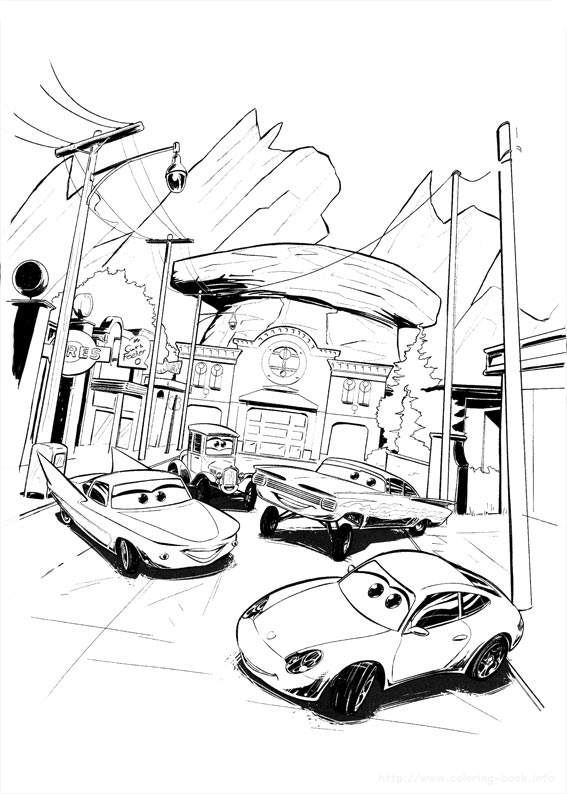 cars 3 coloring pages to download and print for free