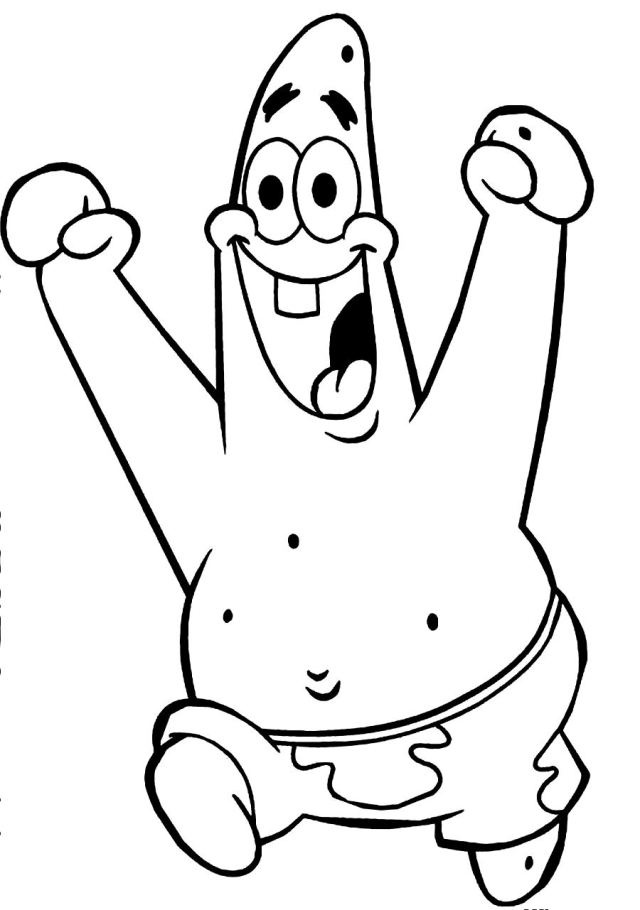 Coloring pages from Spongebob Squarepants animated ...