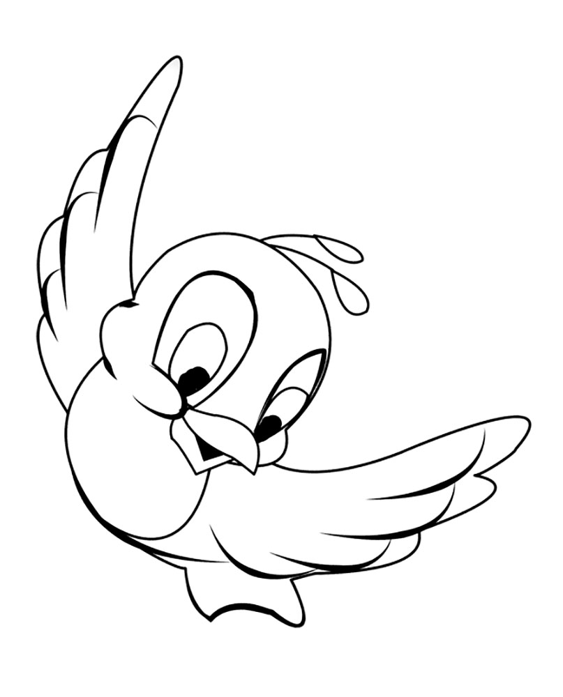 sparrow coloring pages to download and print for free