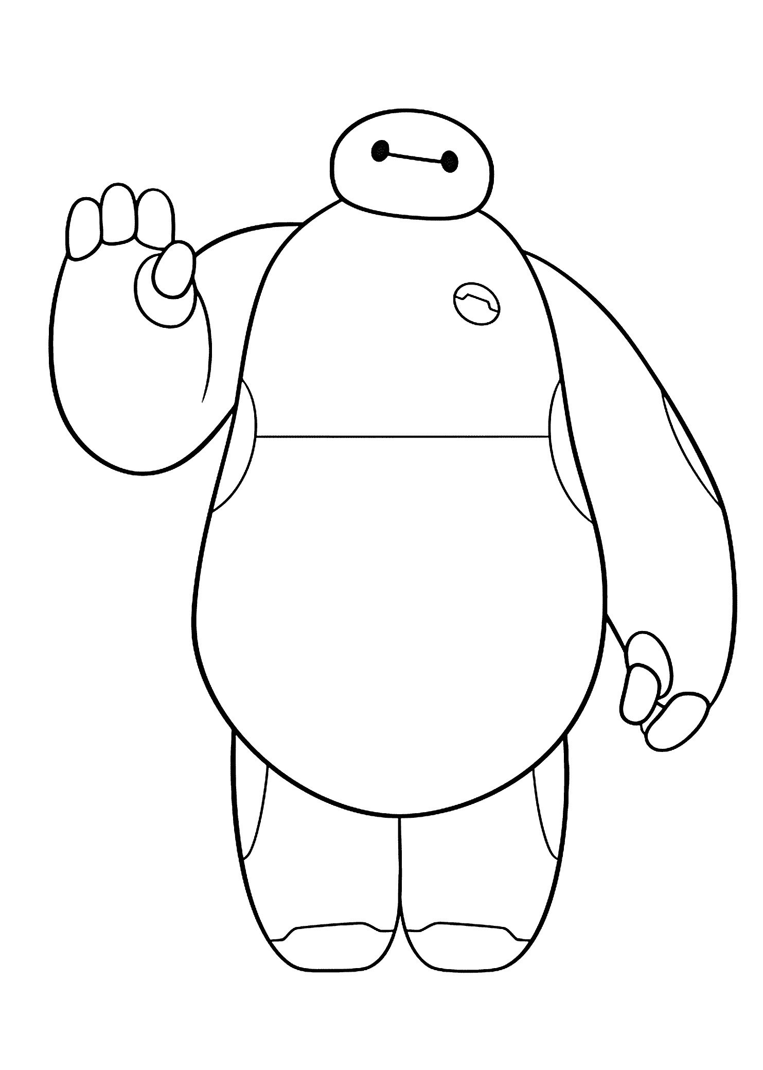 Big hero 6 coloring pages to download and print for free