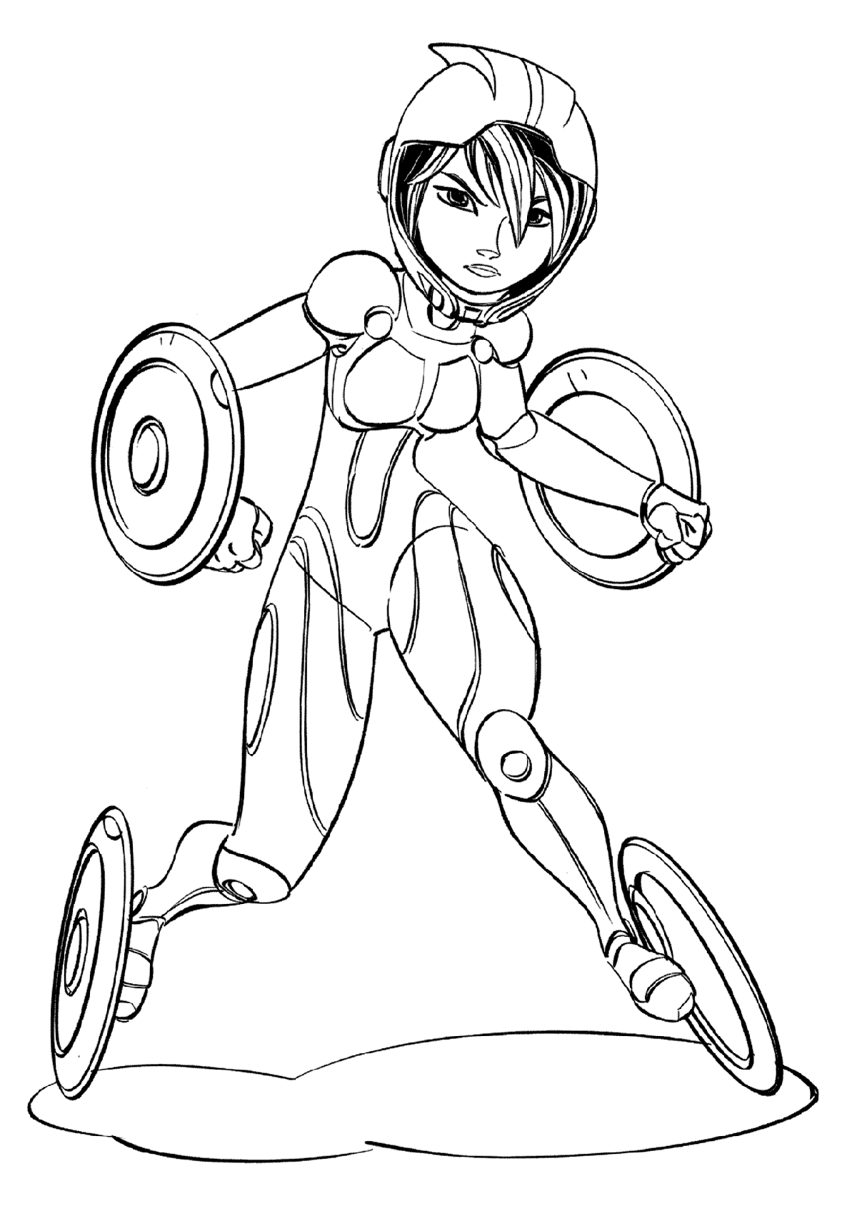 Big hero 6 coloring pages to download and print for free