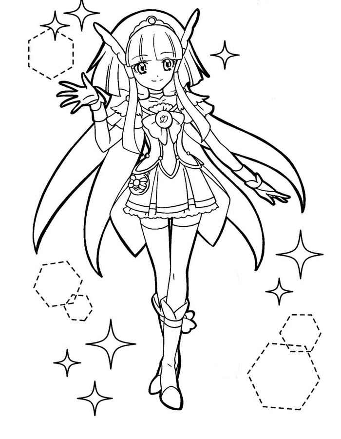Anime coloring pages to download and print for free