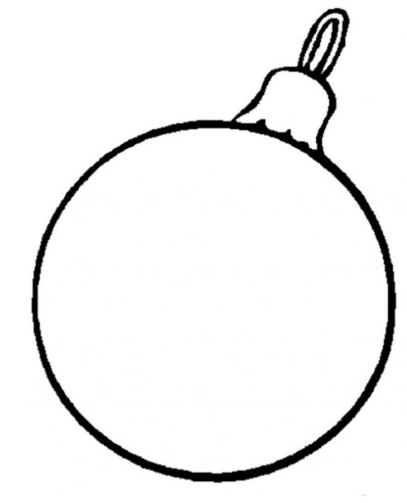Christmas balls coloring pages to download and print for free