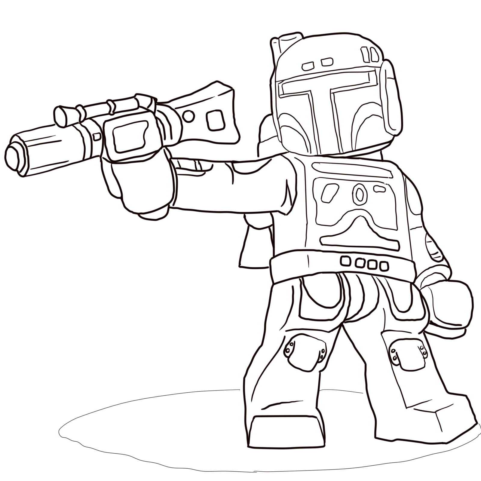 LEGO coloring pages with characters: Chima, Ninjago, City, Star Wars