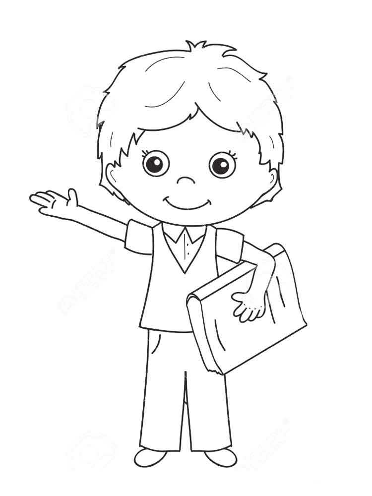 Boy coloring pages to download and print for free