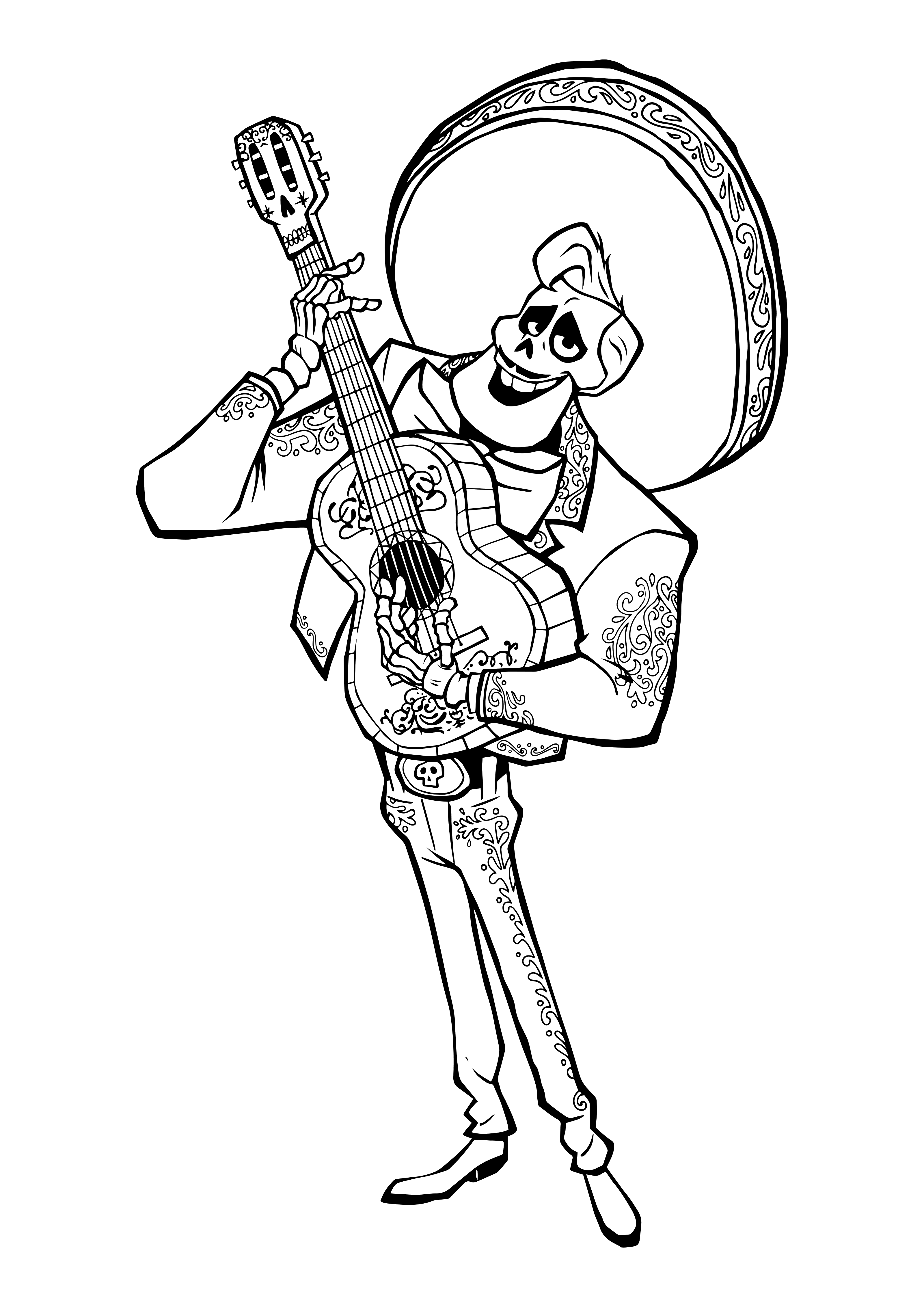 Coco coloring pages to download and print for free