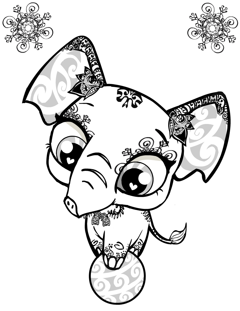 Coloring Sheets For Girls Animals - Fin Construir