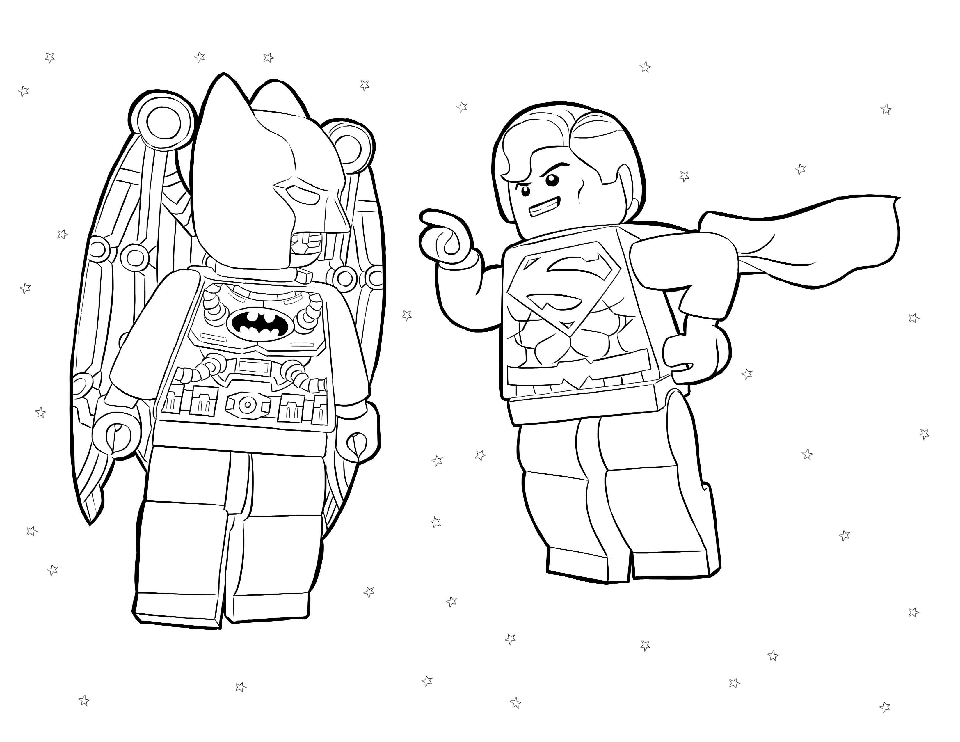 The Lego Batman Movie Coloring Pages to download and print