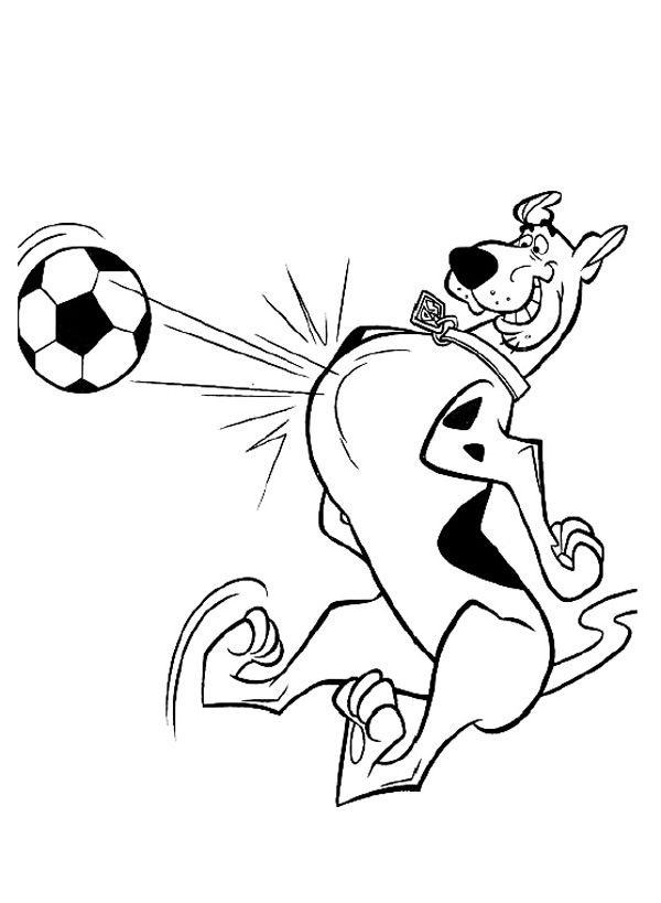 Soccer Coloring Pages for childrens printable for free