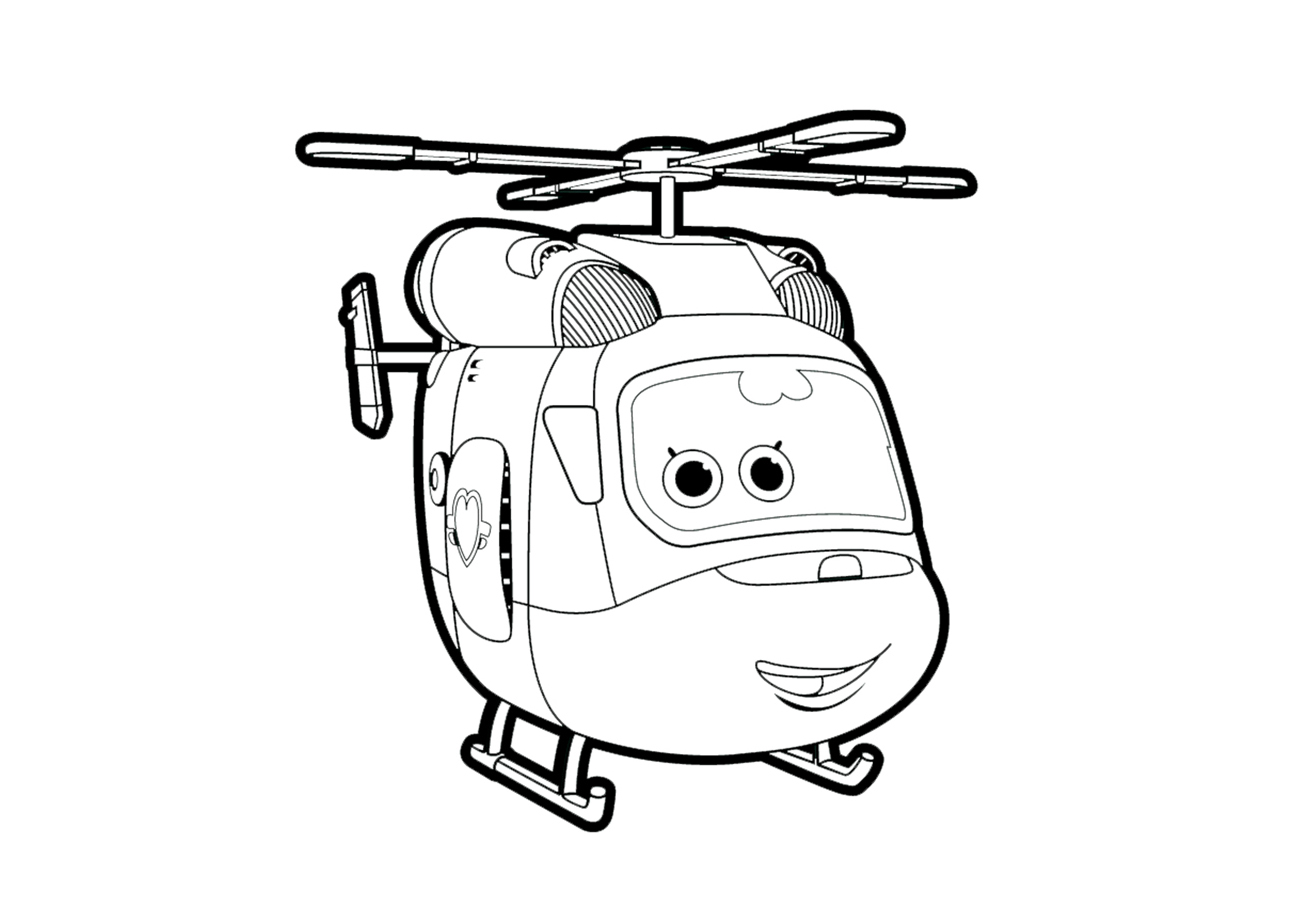 super wings coloring pages to download and print for free