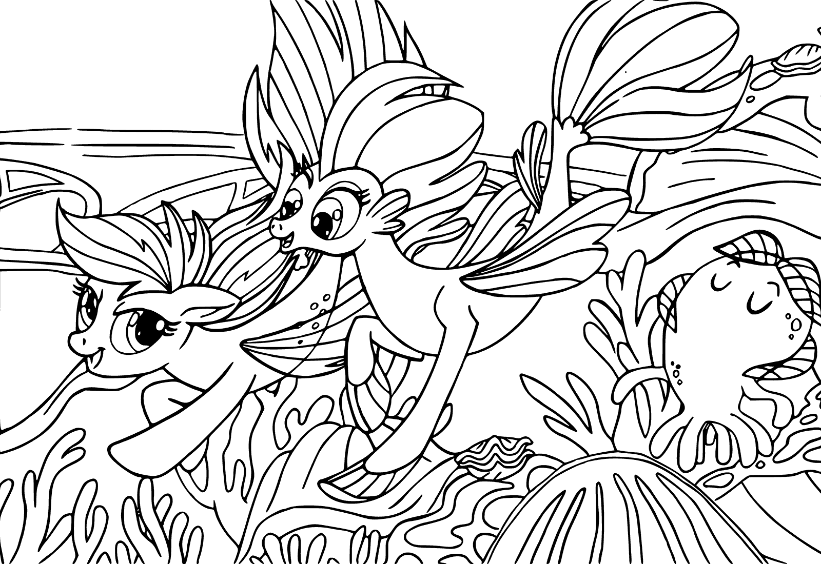 My Little Pony The Movie coloring pages to download and ...