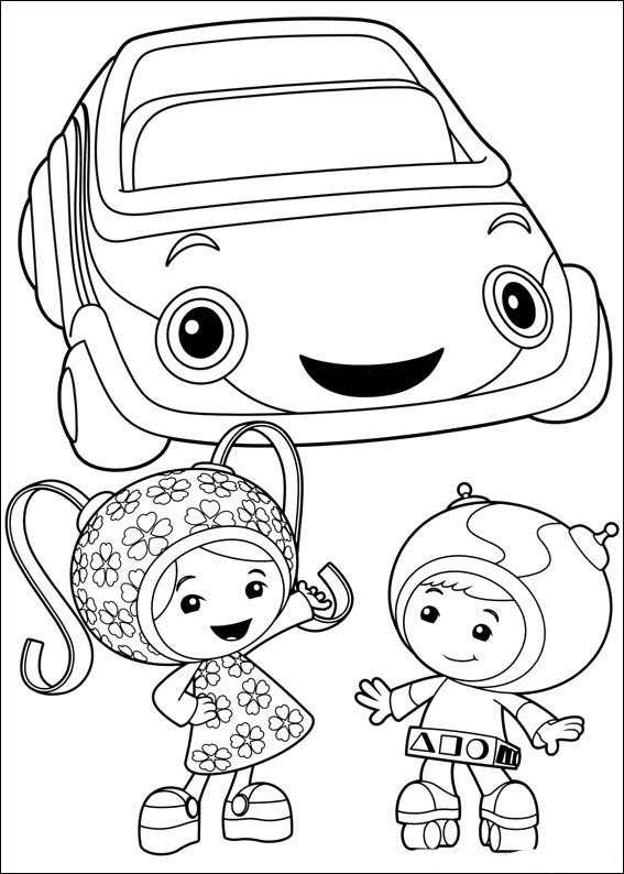 Umizoomi coloring pages to download and print for free