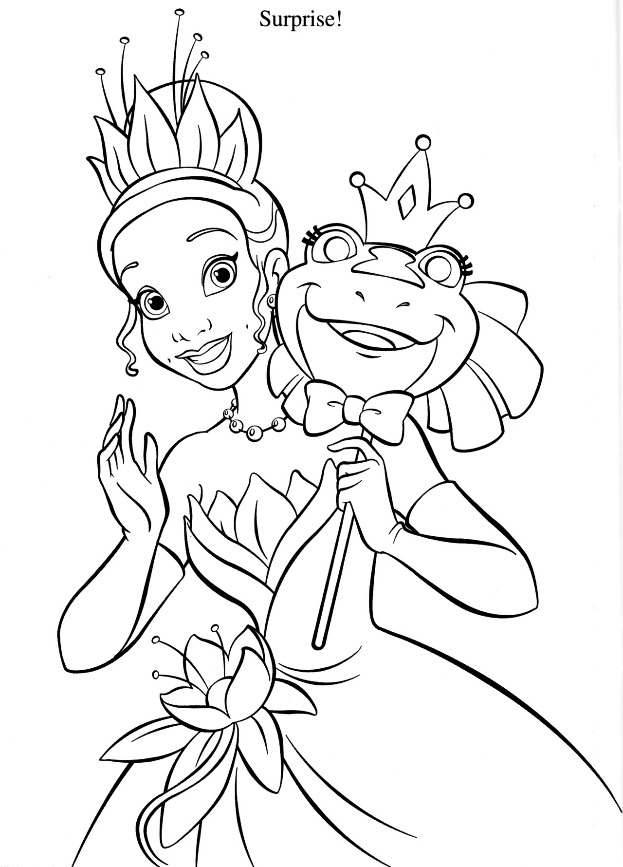 Printable Princess Tiana Coloring Pages For Kids Cool2bkids Images