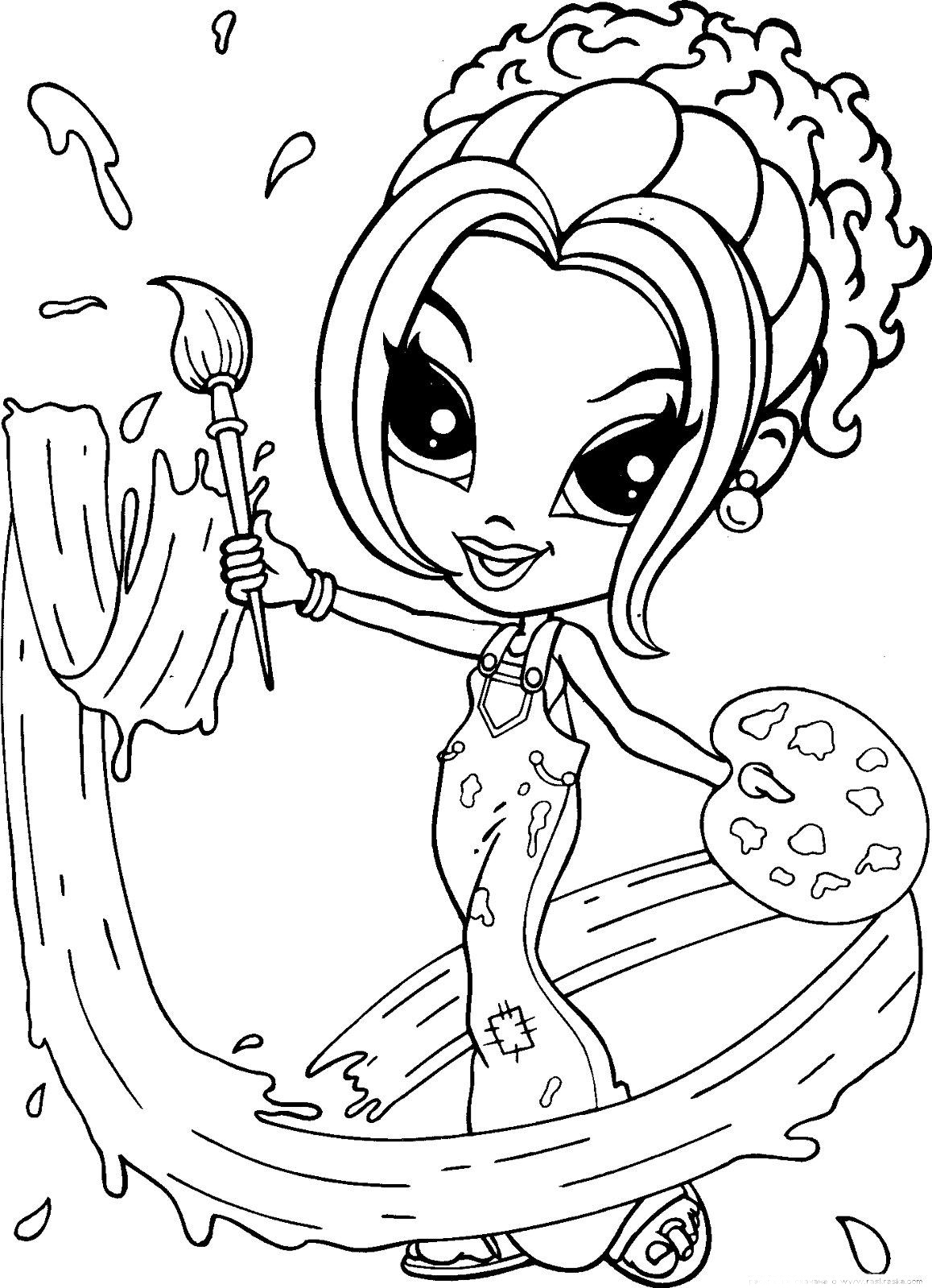 Lisa frank coloring pages to download and print for free