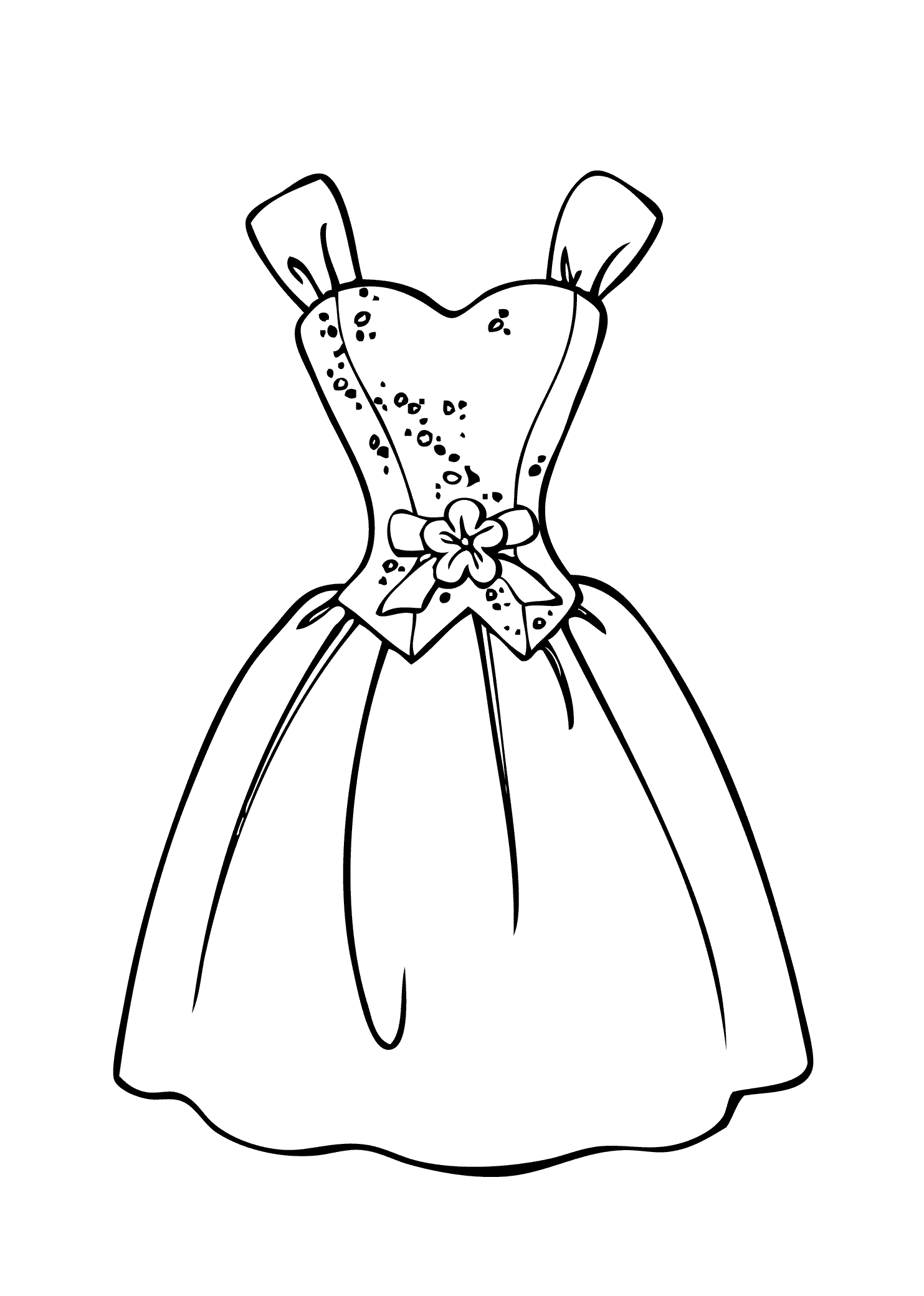 Printable Princess Dress - Printable World Holiday