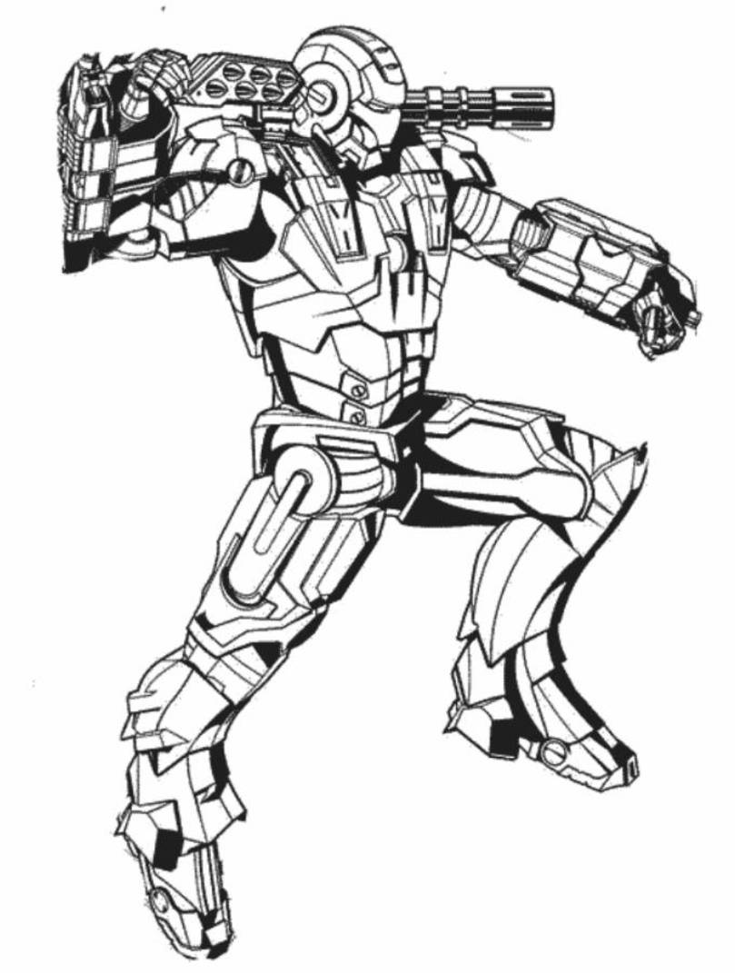 ironman coloring pages to download and print for free