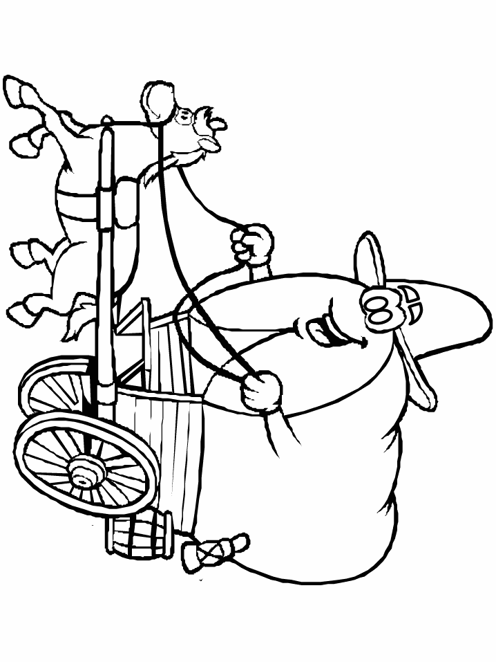 Western Coloring Pages 2