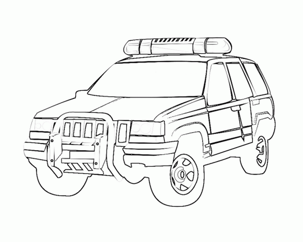 Download And Print This Printable Police Car Coloring - vrogue.co