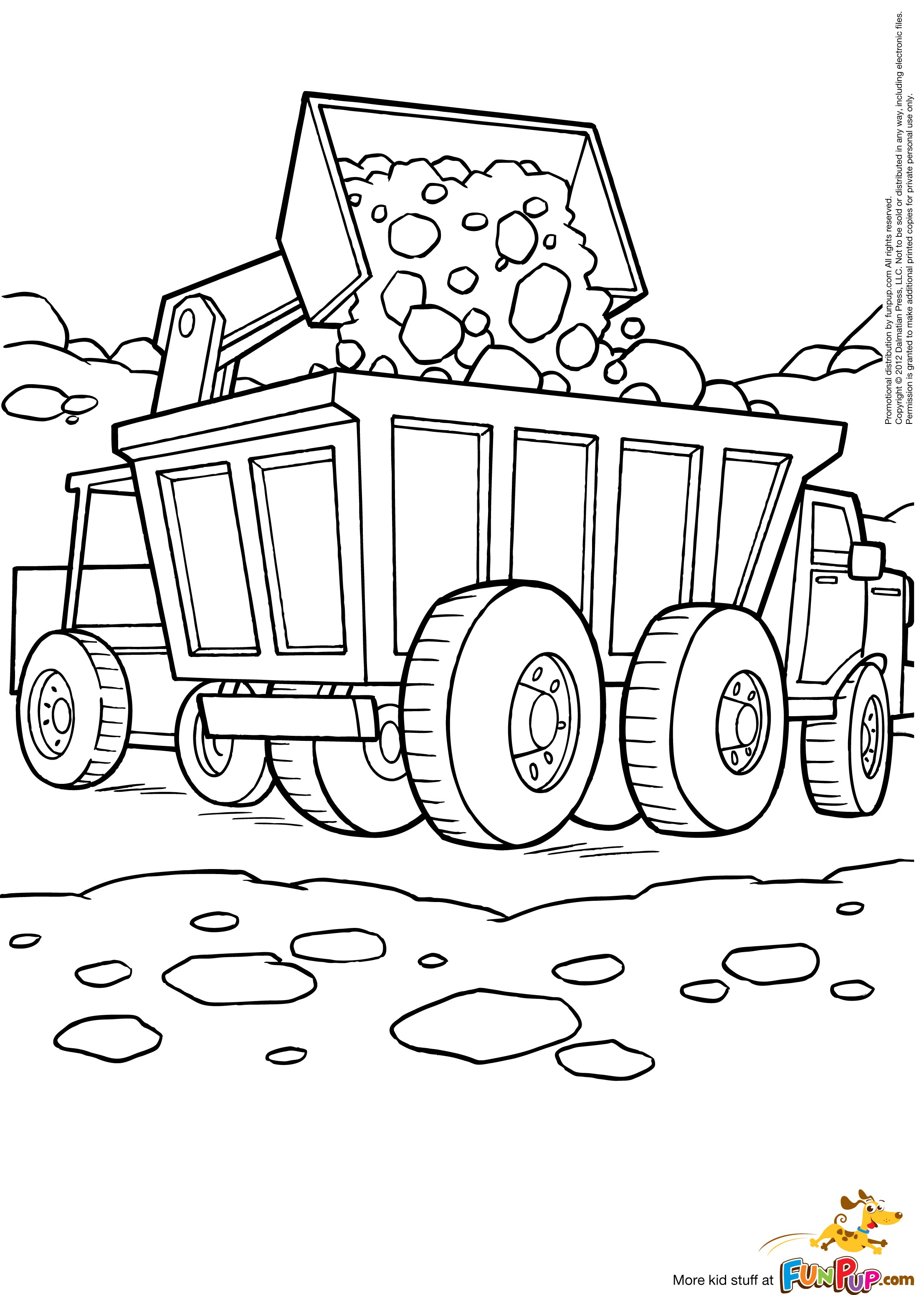 Download Excavator Coloring Pages to download and print for free