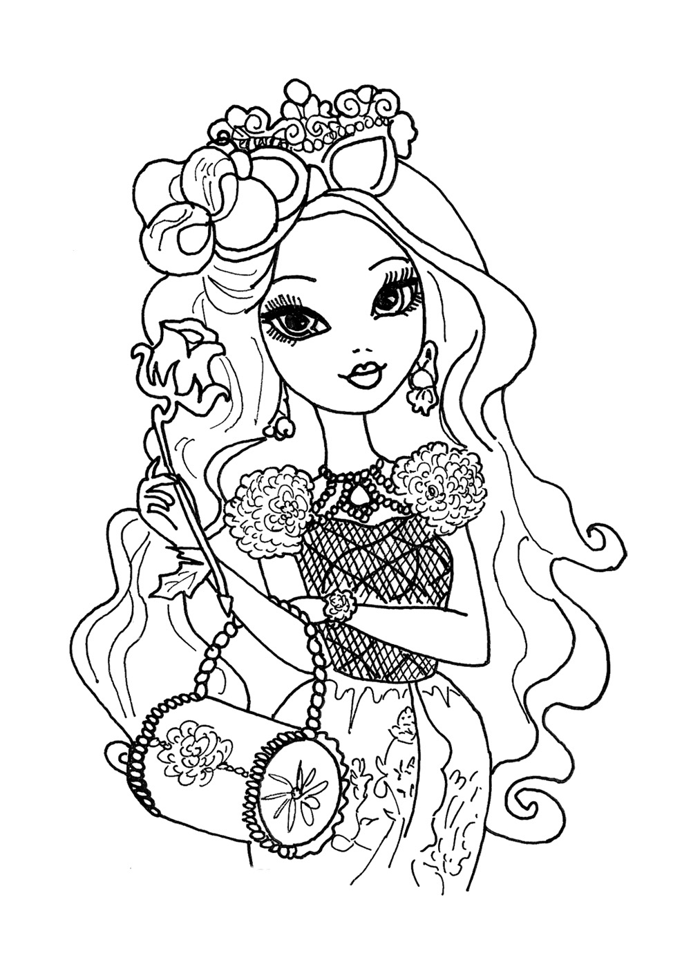 Download Ever After High coloring pages to download and print for free