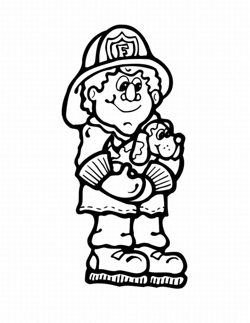 Gambar Fire Prevention Coloring Pages Download Print Free Kindergarten ...