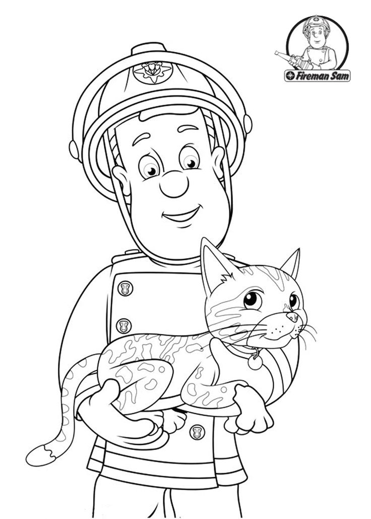 Fireman Sam Coloring Pages 5