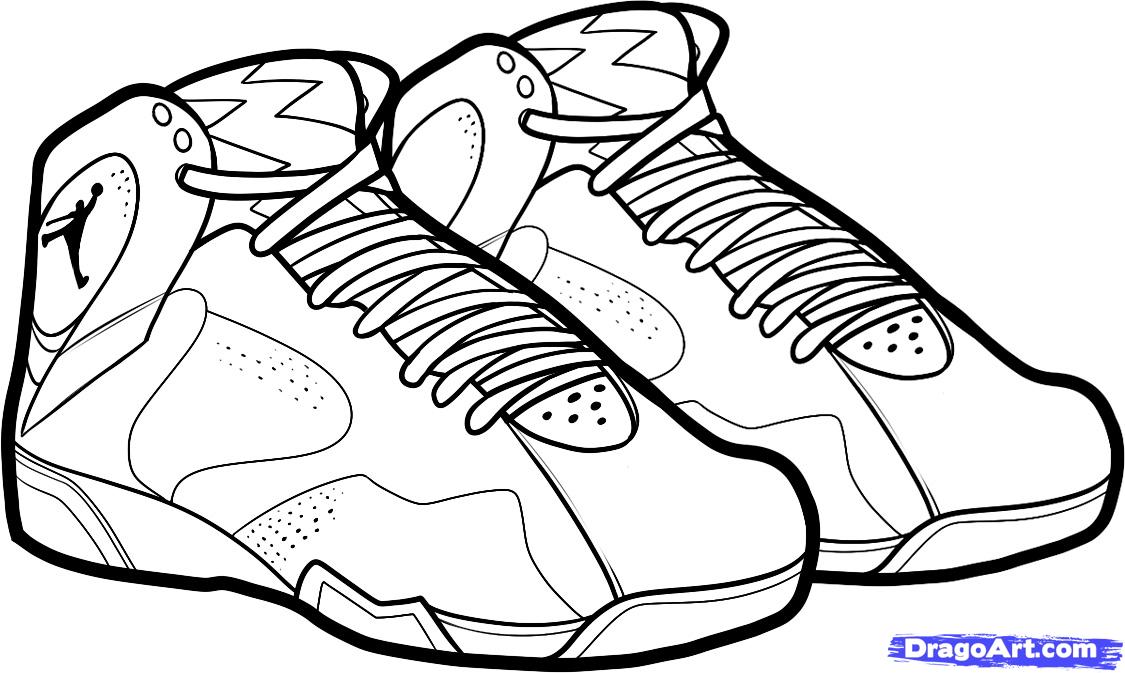 Download Shoe Coloring Pages To Download And Print For Free