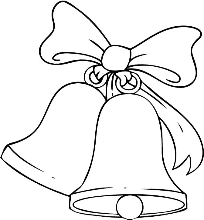 sleigh bells coloring pages