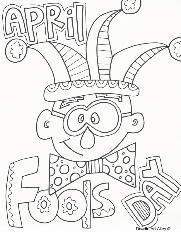April Printable Coloring Pages 2