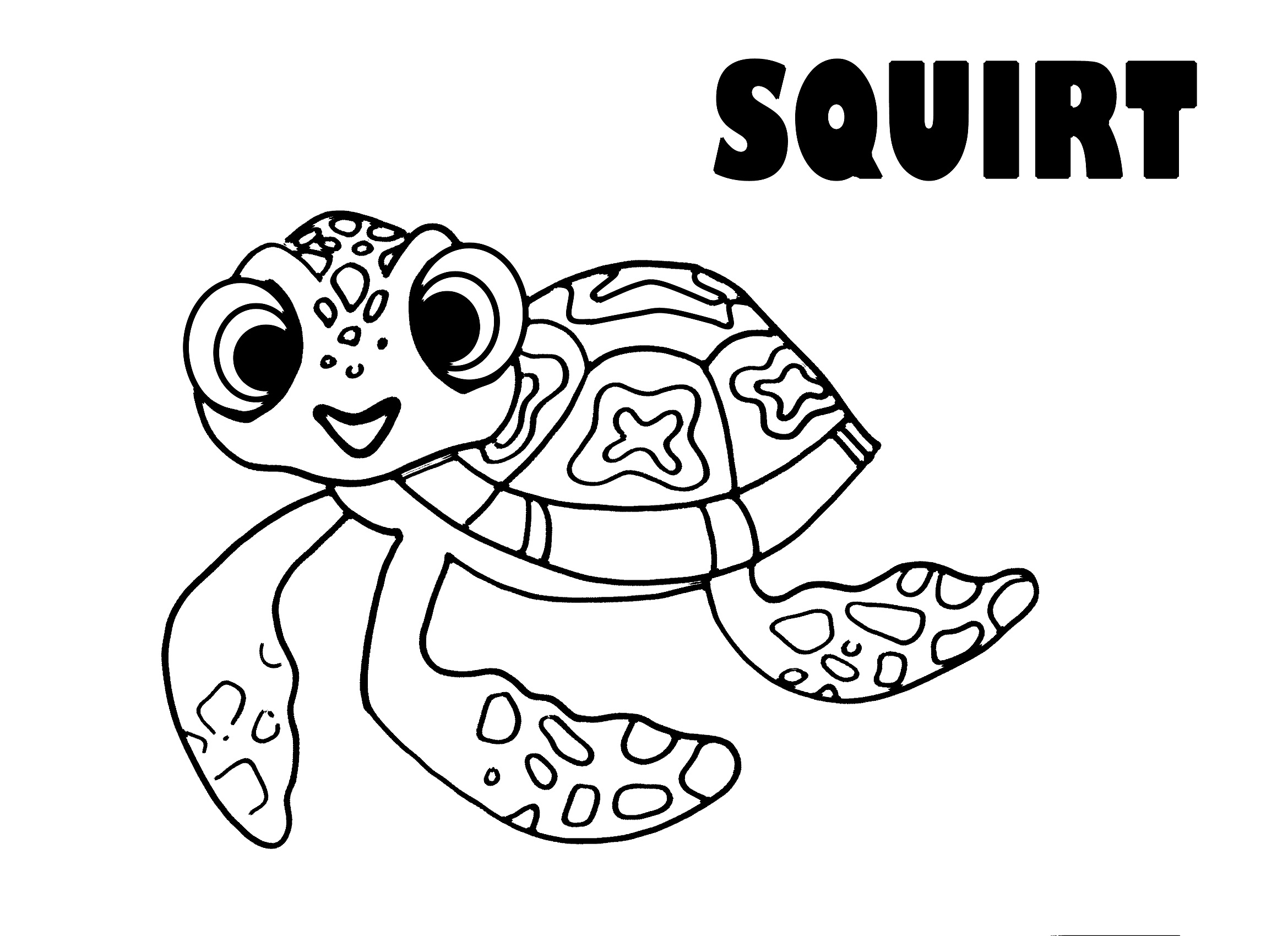 Nemo Printable Coloring Pages