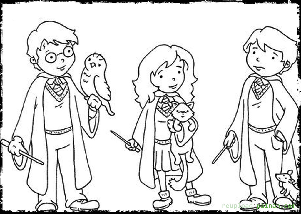 cute harry potter coloring pages