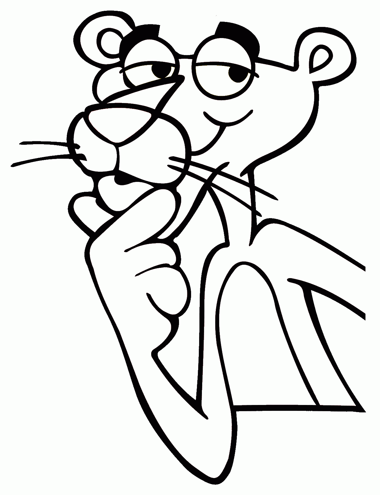 Pink Panther Coloring Pages 8