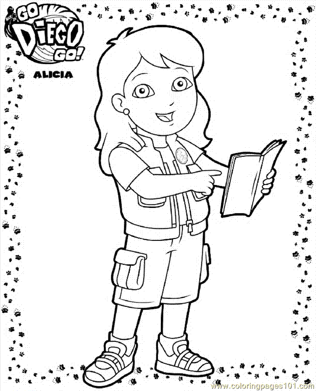 Diego Coloring Pages 5