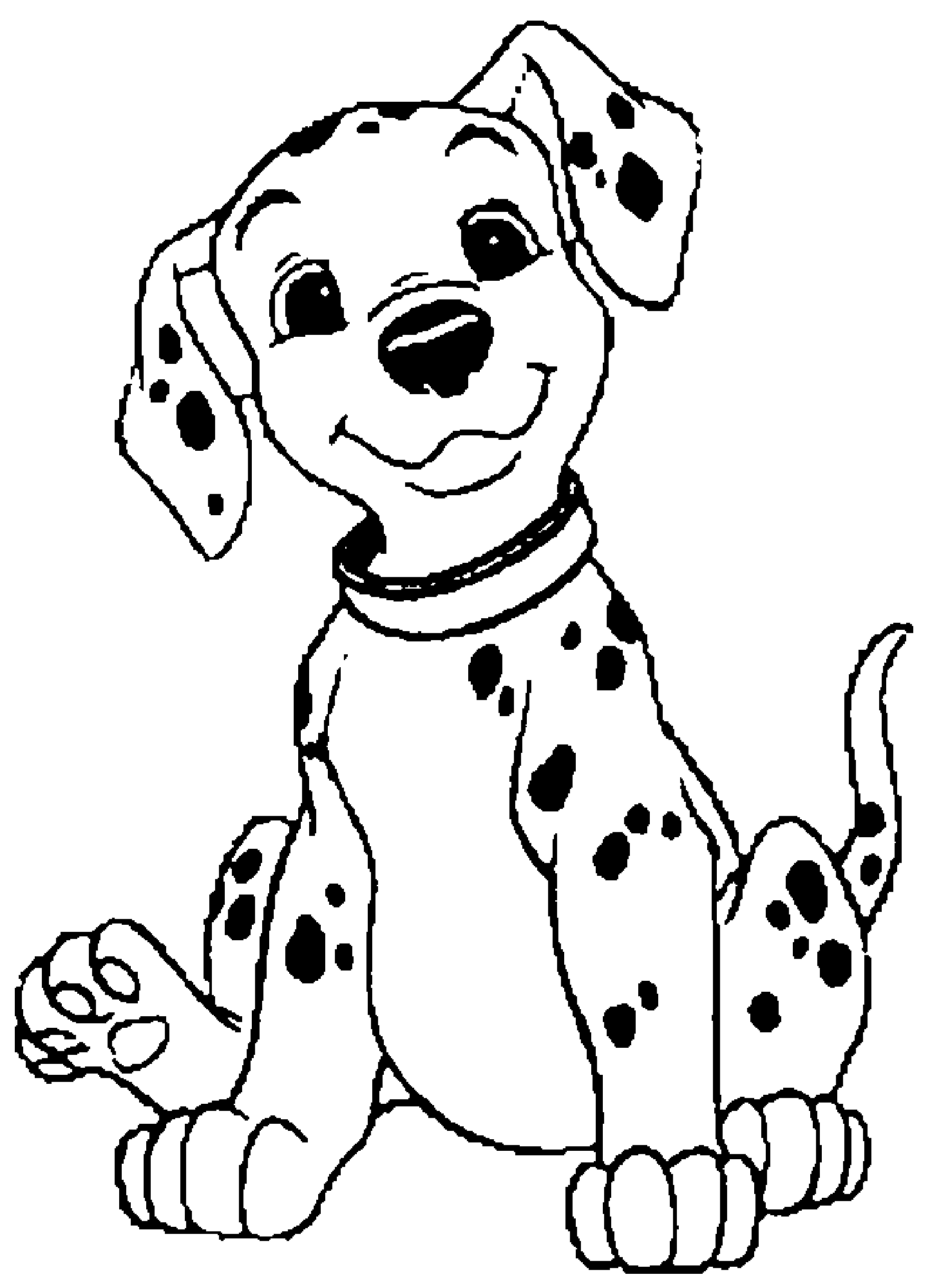 Dogs 101 coloring pages download and print for free