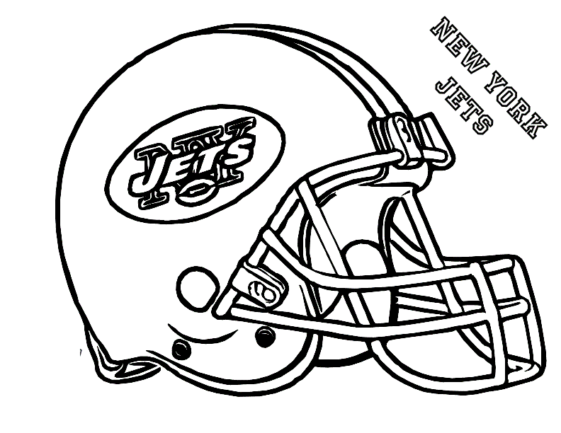 Chicago Bears Logo coloring page