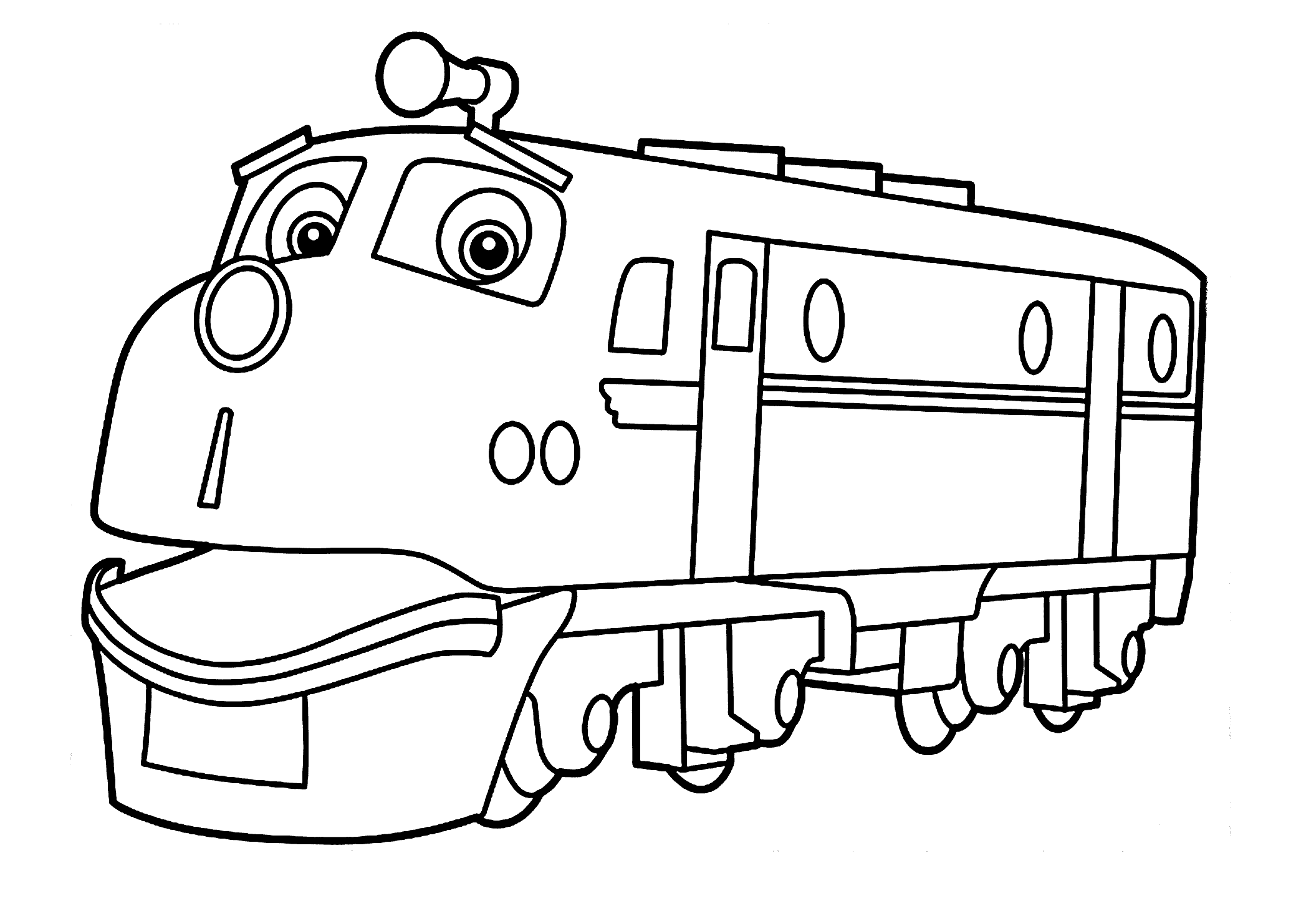 Chuggington coloring pages to download and print for free