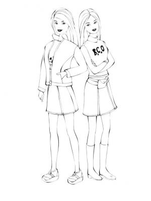 sisters coloring pages to download and print for free