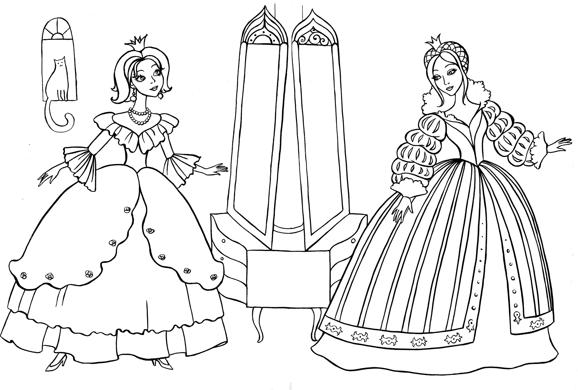 sisters-coloring-pages-to-download-and-print-for-free