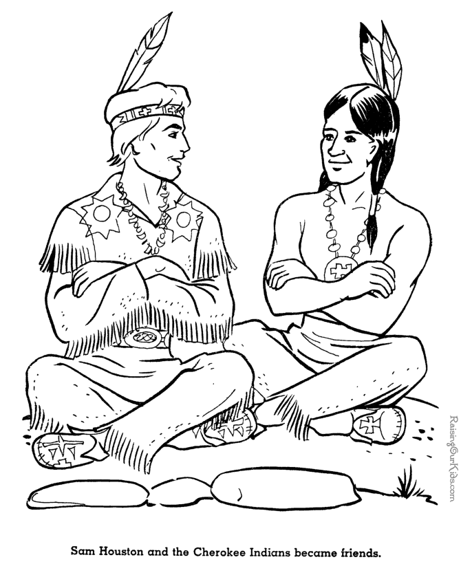 Native american coloring pages to download and print for free