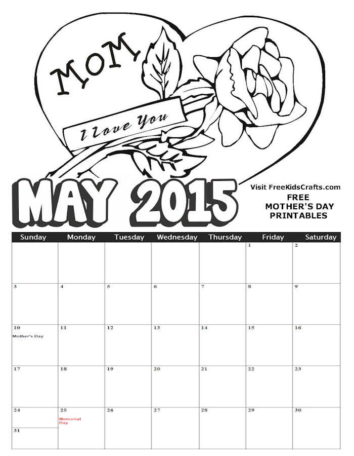Monthly calendar coloring pages download and print for free