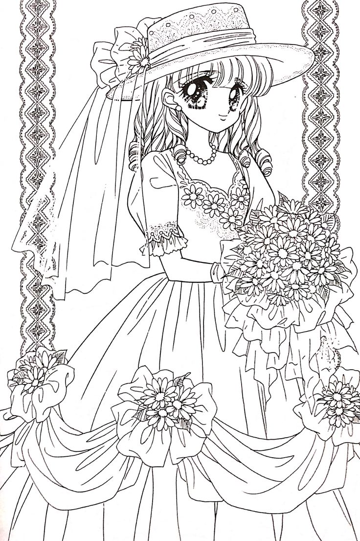 Antistress anime Coloring Pages to download and print for free