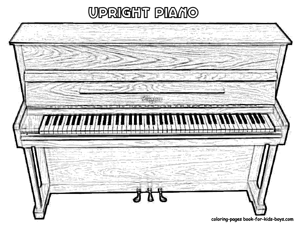 Piano Coloring Pages Best Coloring Pages For Kids - vrogue.co