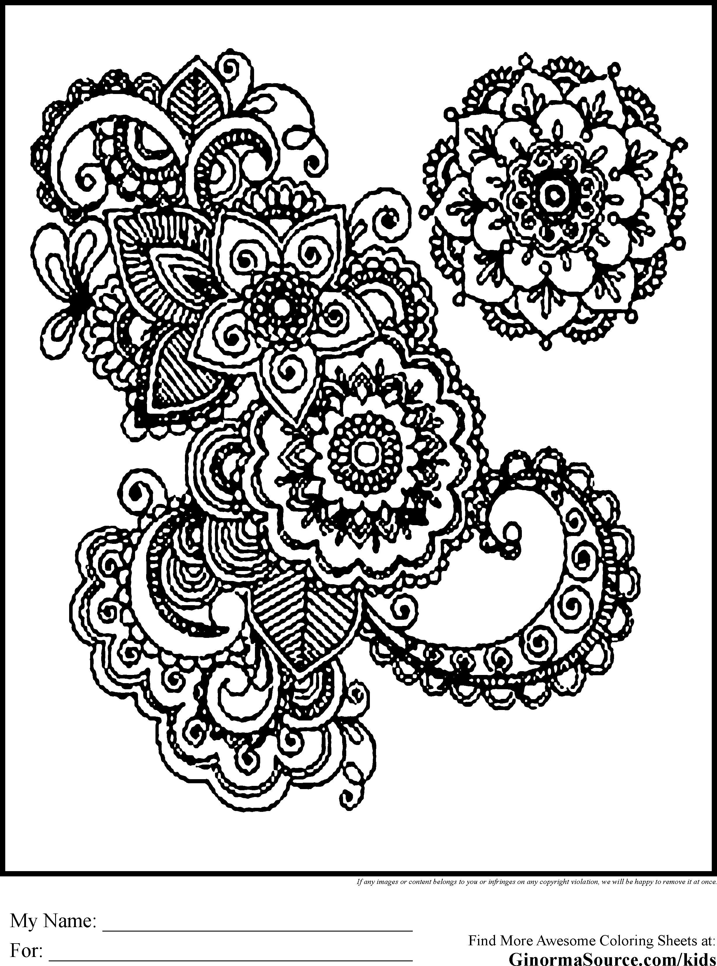 Detailed Coloring Pages 9