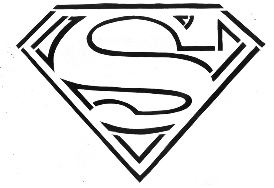 superhero logo printable