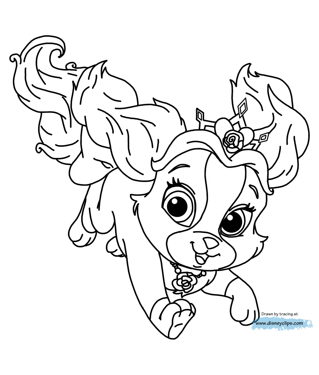 Disney pets coloring pages download and print for free